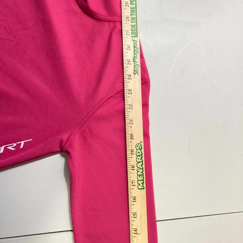FXR RACING WOMEN Medium SHIRT Pink LONGSLEEVE Made in Canada - Picture 8 of 8
